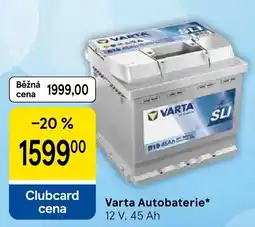 Tesco Varta Autobaterie nabídka