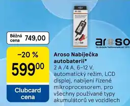 Tesco Aroso Nabíječka autobaterií nabídka