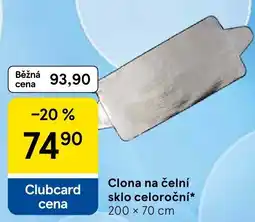 Tesco Clona na čelní sklo nabídka