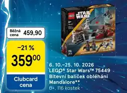 Tesco LEGO Star Wars 75449 nabídka