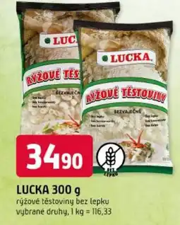 Trefa Lucka rýžové těstoviny nabídka