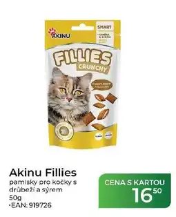 Tamda Foods Akinu Fillies pamlsky pro kočky s drůbeží a sýrem nabídka
