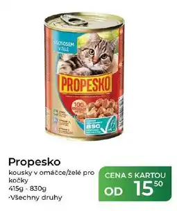 Tamda Foods Propesko kousky v omáčce/želé pro kočky nabídka