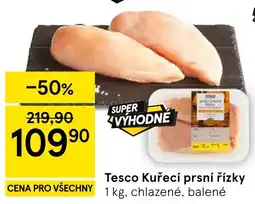 Tesco Tesco Kuřecí prsní řízky nabídka