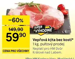 Tesco Vepřová kýta bez kosti nabídka