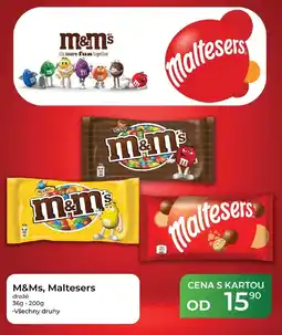 Tamda Foods M&Ms, Maltesers nabídka