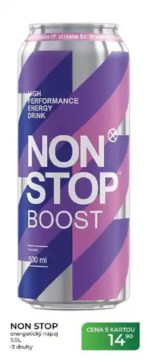 Tamda Foods Non Stop energetický nápoj nabídka