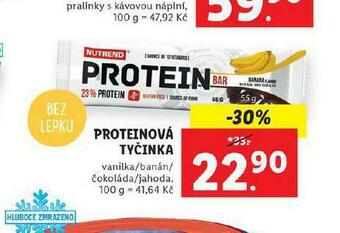 Lidl Proteinová tyčinka nabídka