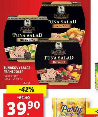 Lidl Tuňákový salát franz josef nabídka