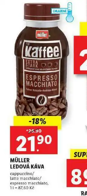 Lidl Müller ledová káva nabídka
