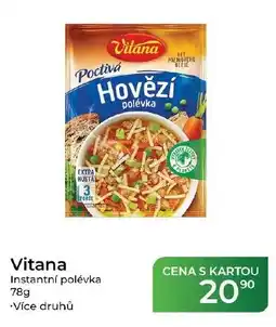 Tamda Foods Vitana Hovězí polévka nabídka