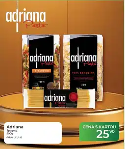 Tamda Foods Adriana špagety nabídka