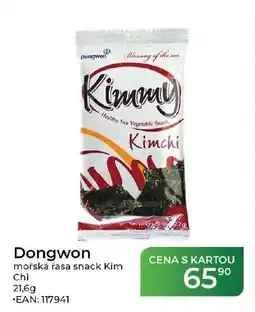 Tamda Foods Dongwon mořská rasa snack Kim Chi nabídka