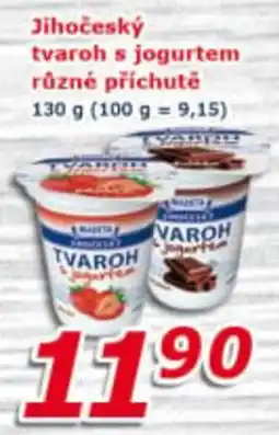 ESO MARKET Najeta Jihočeský tvaroh s jogurtem nabídka