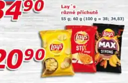 ESO MARKET Lay's různé příchutě nabídka