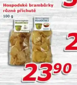 ESO MARKET Hospodské brambůrky různé příchutě nabídka