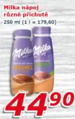 ESO MARKET Milka nápoj nabídka