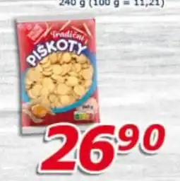 ESO MARKET traditní piškoty nabídka