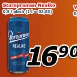 ESO MARKET Staropramen Nealko nabídka
