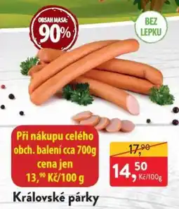 MP Krásno Královské párky nabídka