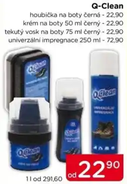 TOP drogerie Q-Clean houbička na boty černá nabídka