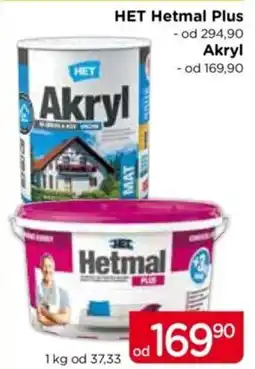 TOP drogerie Hetmal Akryl nabídka