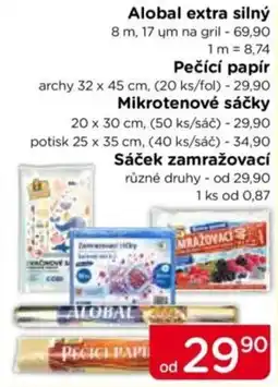 TOP drogerie Alobal pečící papír nabídka