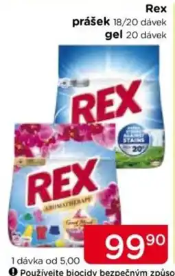 TOP drogerie Rex prášek gel nabídka