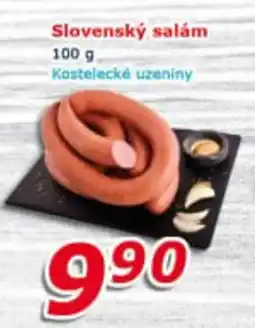 ESO MARKET Kostelecké uzeniny Slovenský salám nabídka
