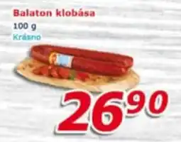 ESO MARKET Balaton klobása nabídka