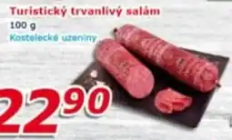 ESO MARKET Kostelecké uzeniny turistický trvanlivý salám nabídka