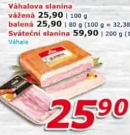 ESO MARKET Váhalova slanina nabídka