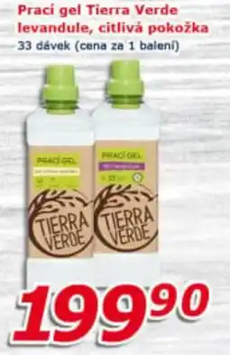 ESO MARKET Tierra Verde prací gel levandule nabídka