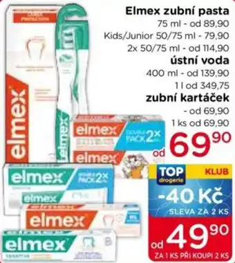 Elmex zubní kartáček