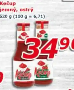 ESO MARKET Kečup jemný, ostrý nabídka