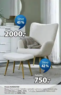 JYSK Hundested křeslo nabídka