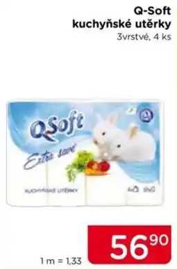 TOP drogerie Q-Soft kuchyňské utěrky nabídka