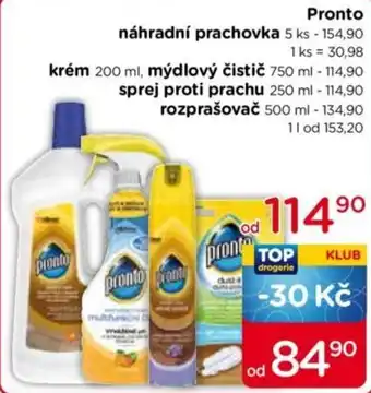 Pronto náhradní prachovka