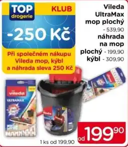 TOP drogerie Vileda UltraMax mop plochý nabídka