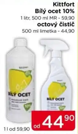 TOP drogerie Kittfort bílý ocet 10% nabídka