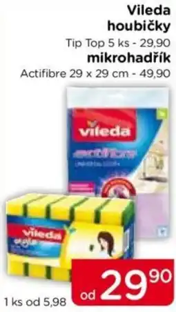 TOP drogerie Vileda houbičky nabídka