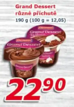 ESO MARKET Denník grand dessert nabídka