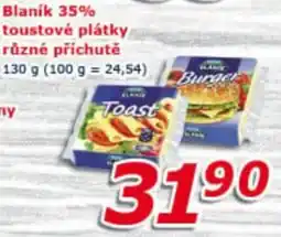 ESO MARKET Blaník toastové plátky nabídka