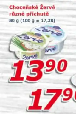 ESO MARKET Choceňské Žervé různé příchutě nabídka