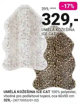 Möbelix Ice Cat umělá kožešina nabídka