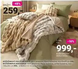 Möbelix Svea kožešinový polštář nabídka