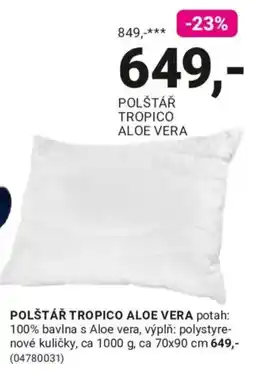 Möbelix Tropico aloe vera polštář nabídka