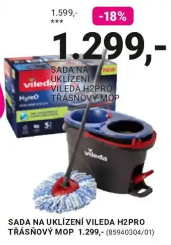 Vileda třásný mop h2pro