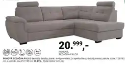 Möbelix Falco rohová sedačka nabídka