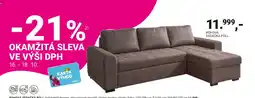 Möbelix Poll rohová sedačka nabídka